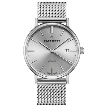 Front view of Claude Bernard Classic Unisex Automatic Watch 80102-3M-AIN