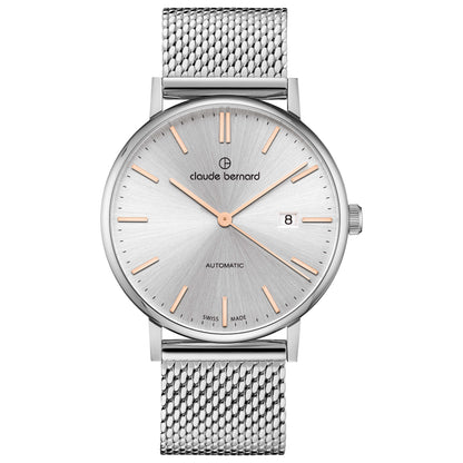 Front view of Claude Bernard Classic Unisex Automatic Watch 80102-3M-AIR