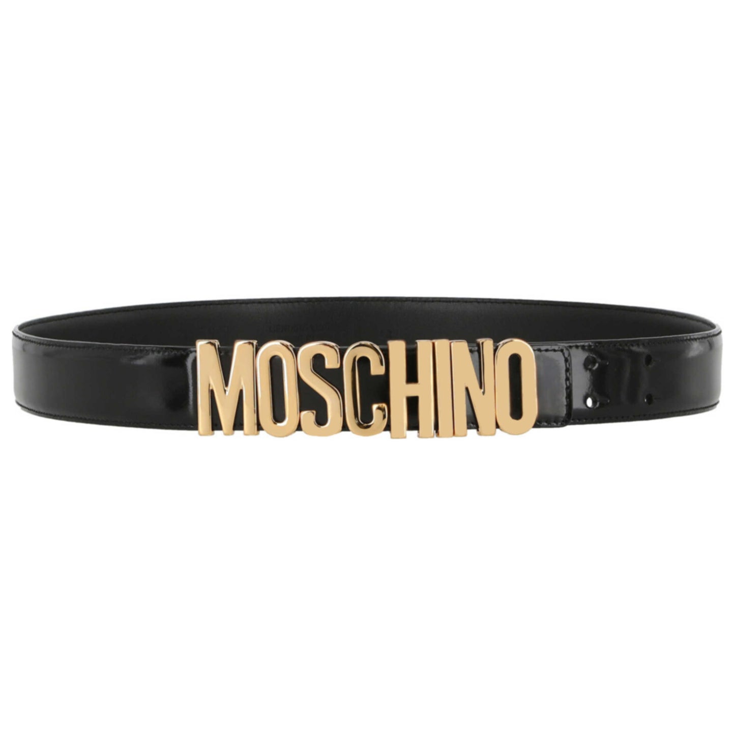 Front view of Moschino Fashion Belt 8012-8007-0555-90