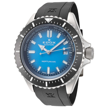 Front view of Edox SkyDiver Men's Automatic Watch 80120-3NCA-BUIDN