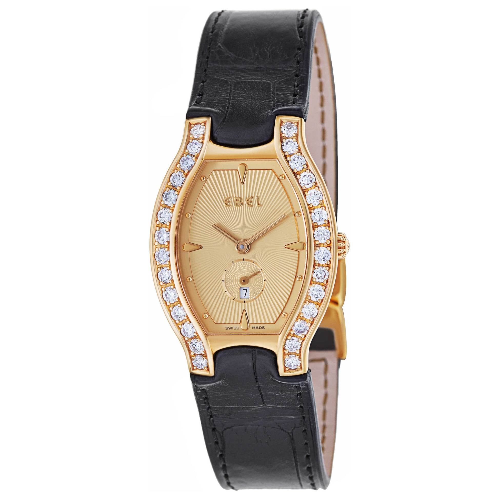 Front view of Ebel Lichine Women's Swiss Quartz (Battery-Powered) Watch 8012438-631035106