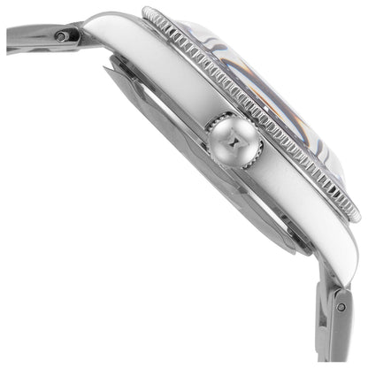 Right view of Edox SkyDiver Unisex Automatic Watch 80131-3BUM-BUIN