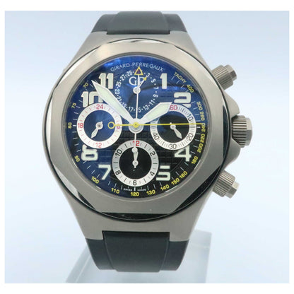 Front view of Girard-Perregaux Laureato Men's Automatic Watch 80180-21-611-FK6A-SD