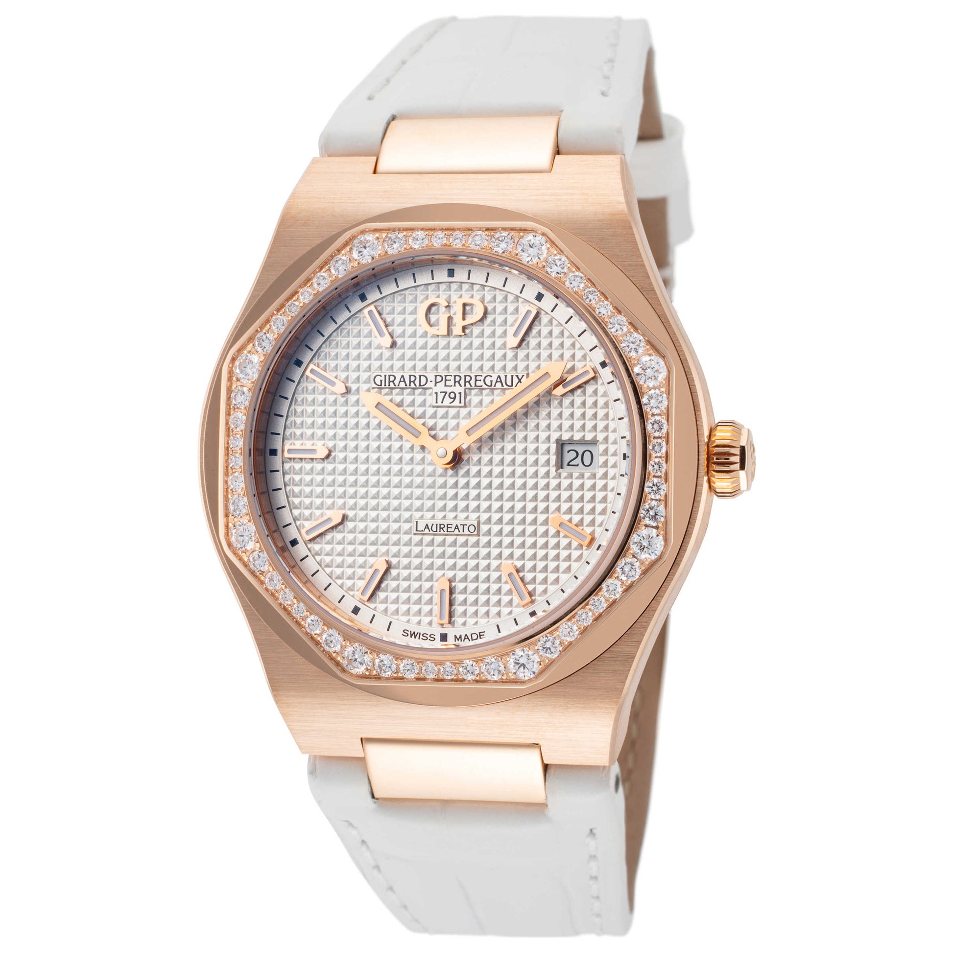 Front view of Girard-Perregaux Laureato Women's Quartz Watch 80189D52A132-CB6A