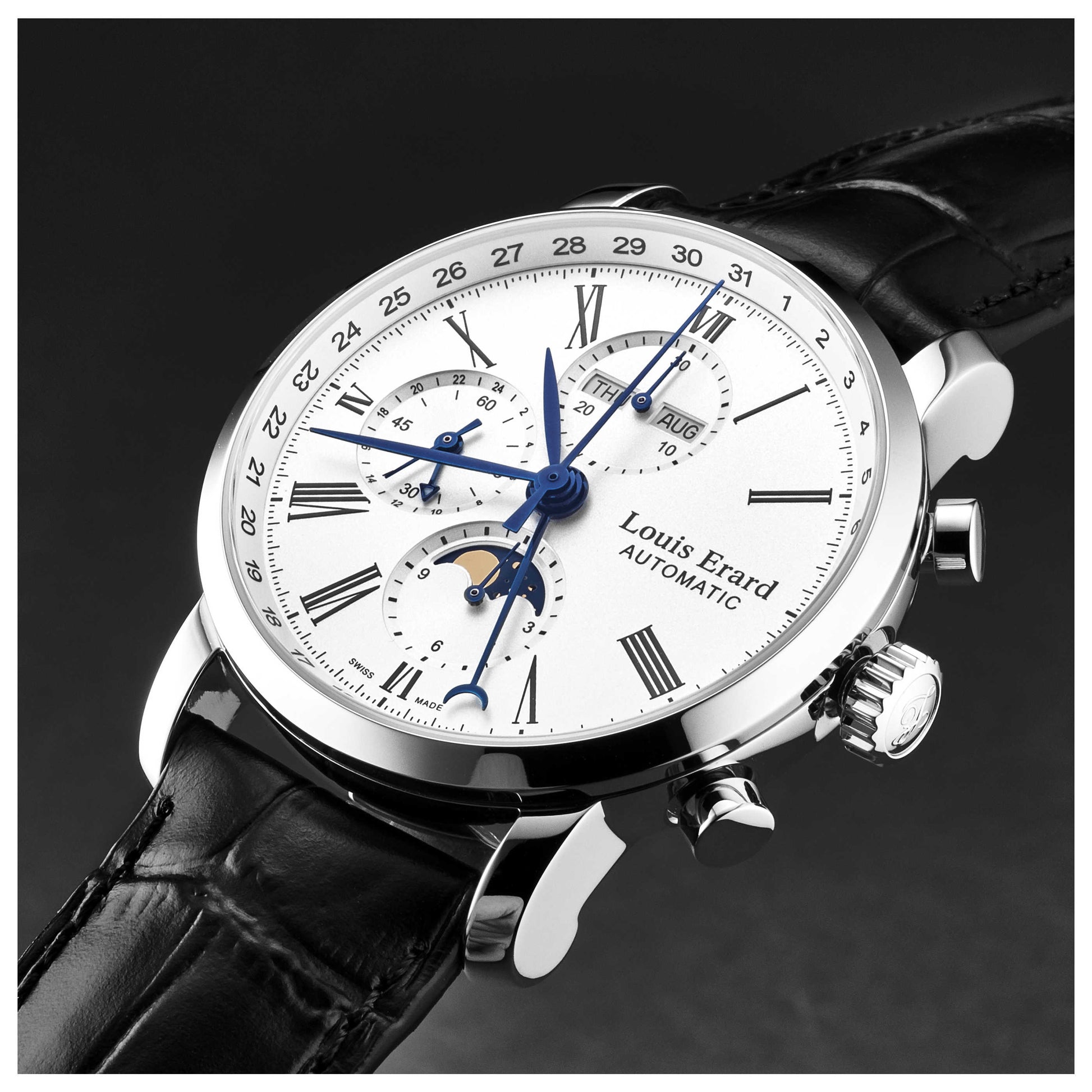 Louis Erard Excellence Men's Automatic Watch 80231AA01BDC51 - Image #4