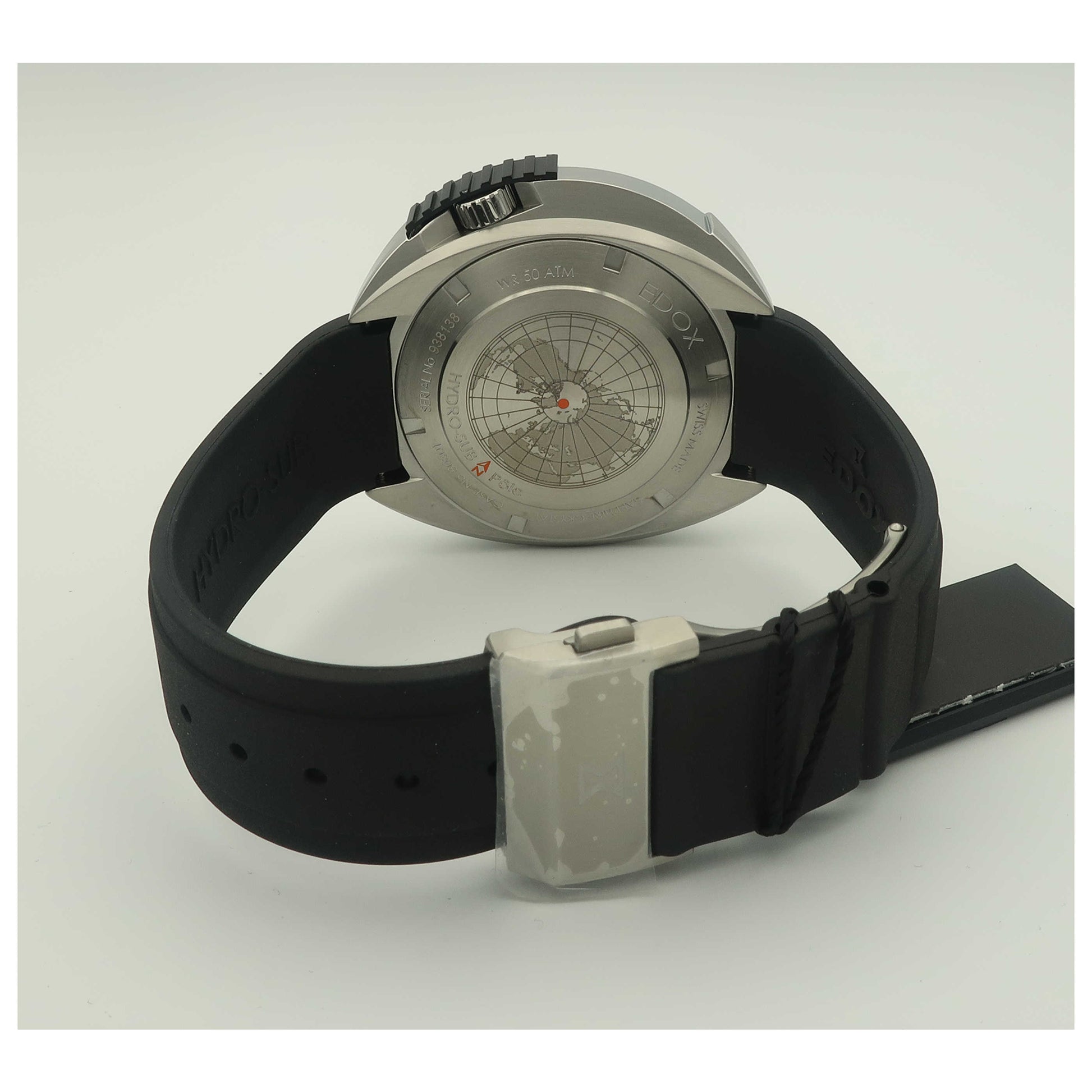 Edox Hydro-Sub Men's Automatic Watch 80301-3NCA-BUIN-SD - Image #2