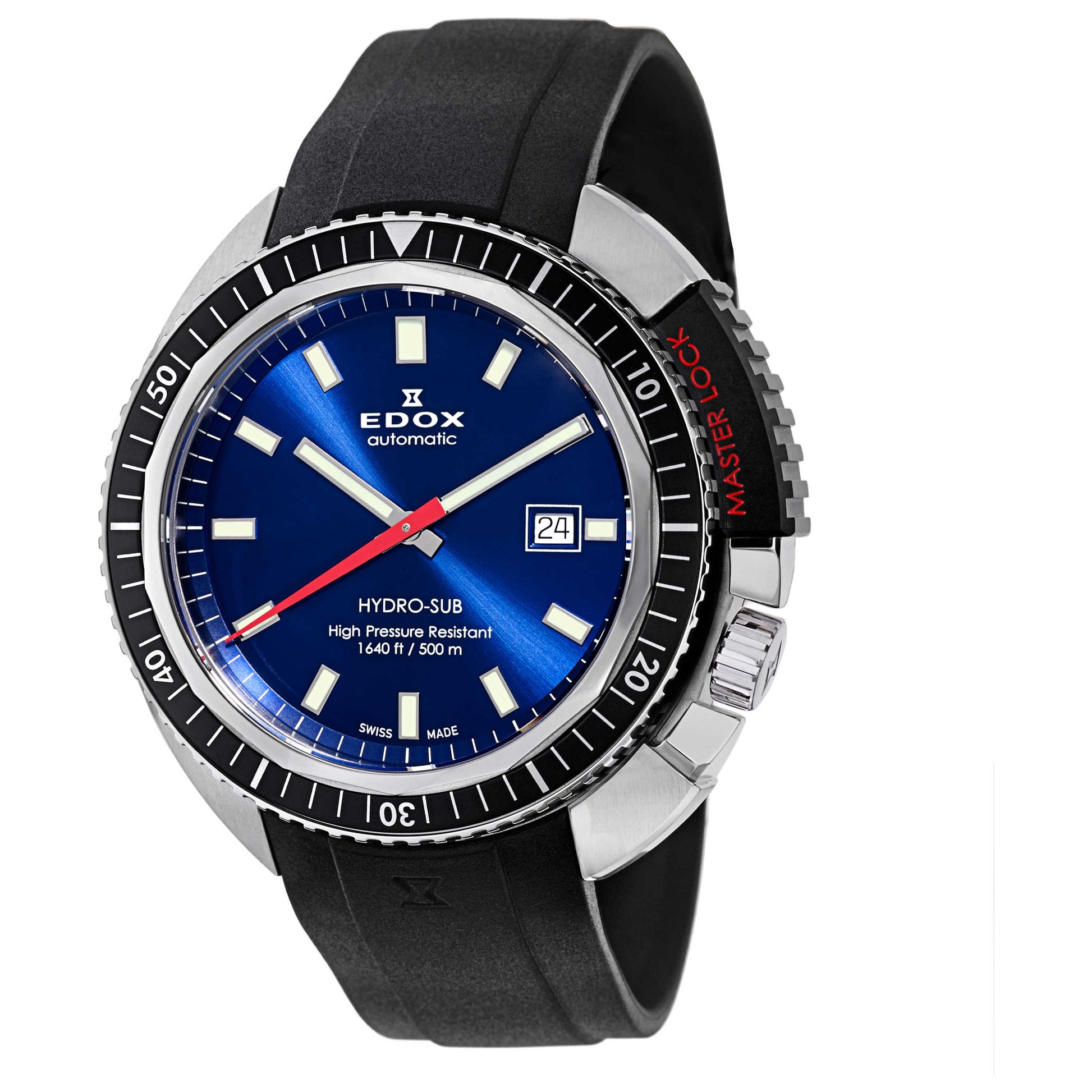 Edox Hydro-Sub Men's Automatic Watch 80301-3NCA-BUIN - Image #8