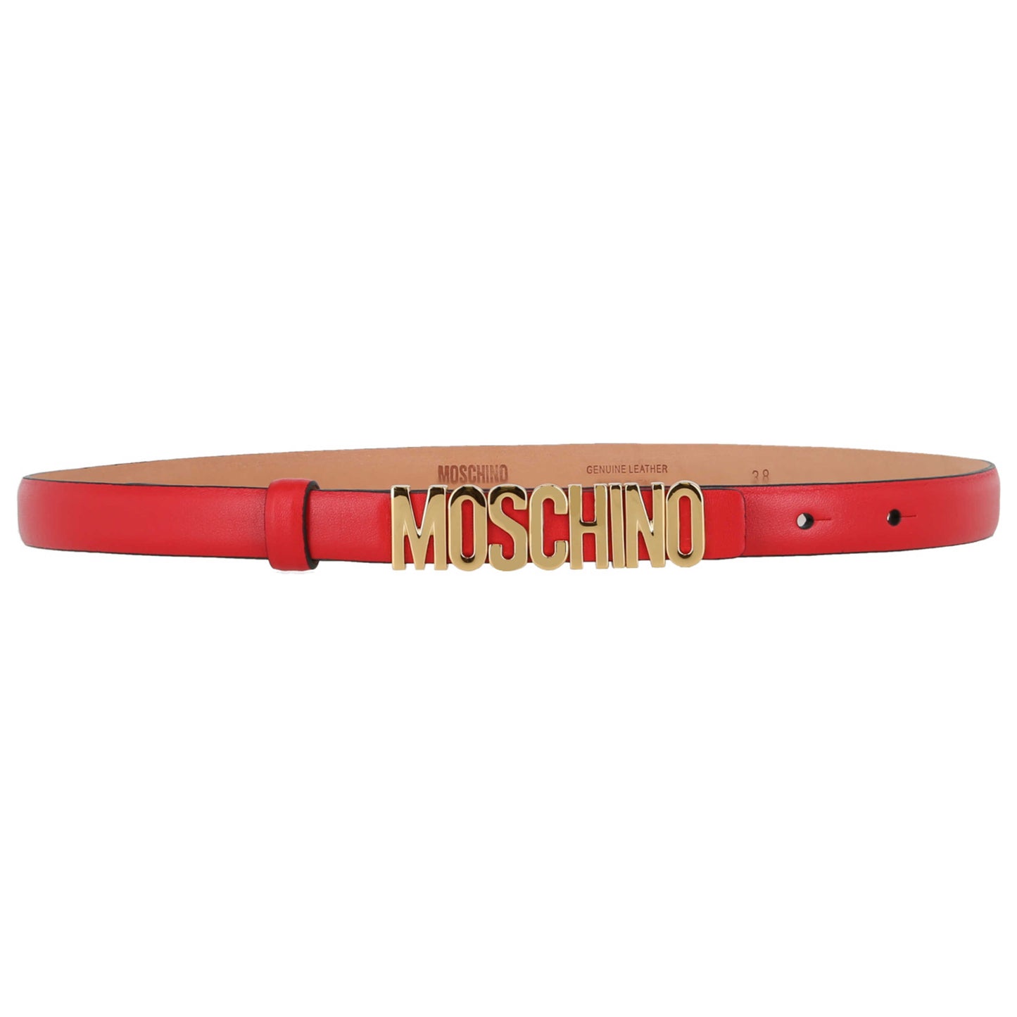 Front view of Moschino Fashion Belt 8034-8008-0112-80