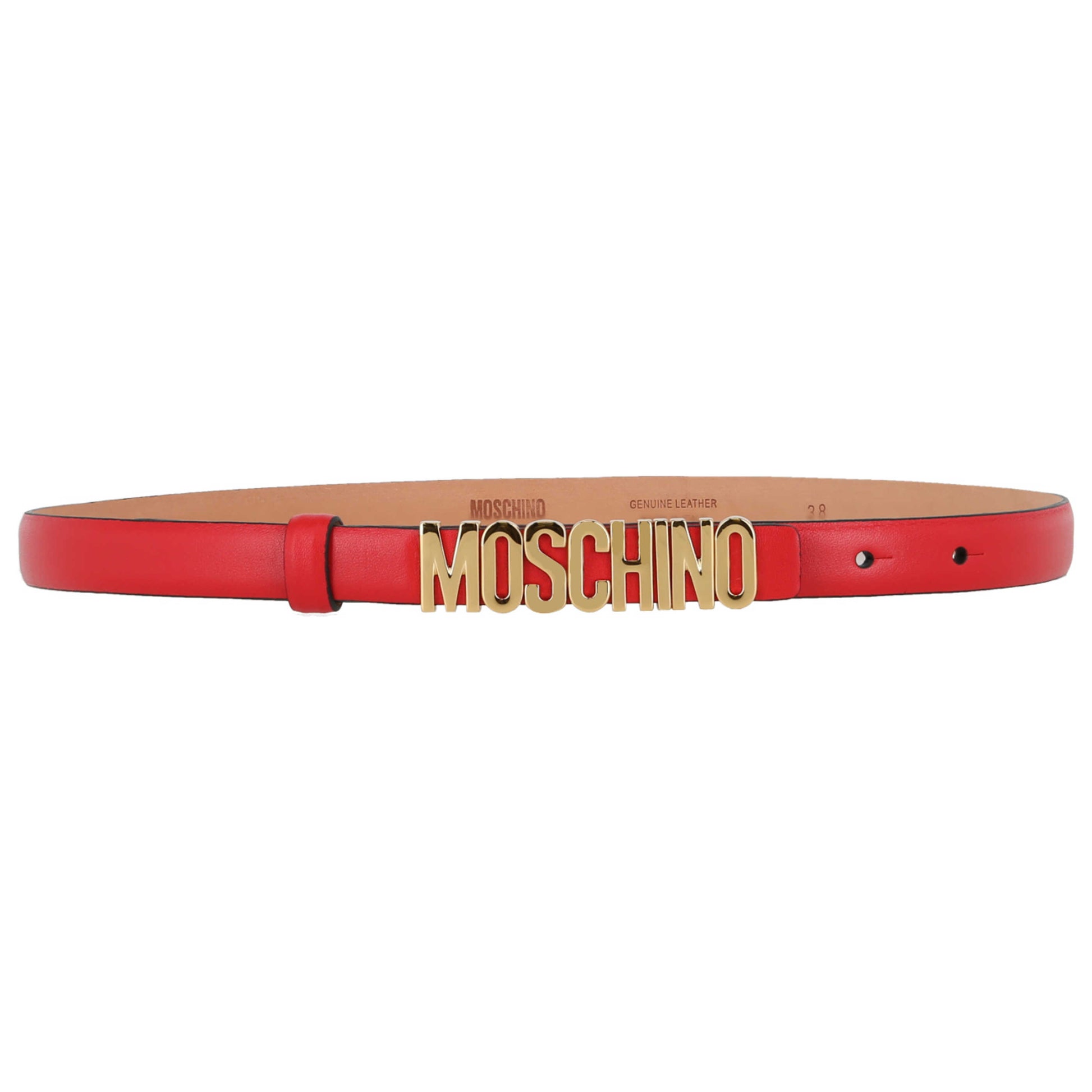 Front view of Moschino Fashion Belt 8034-8008-0112-95