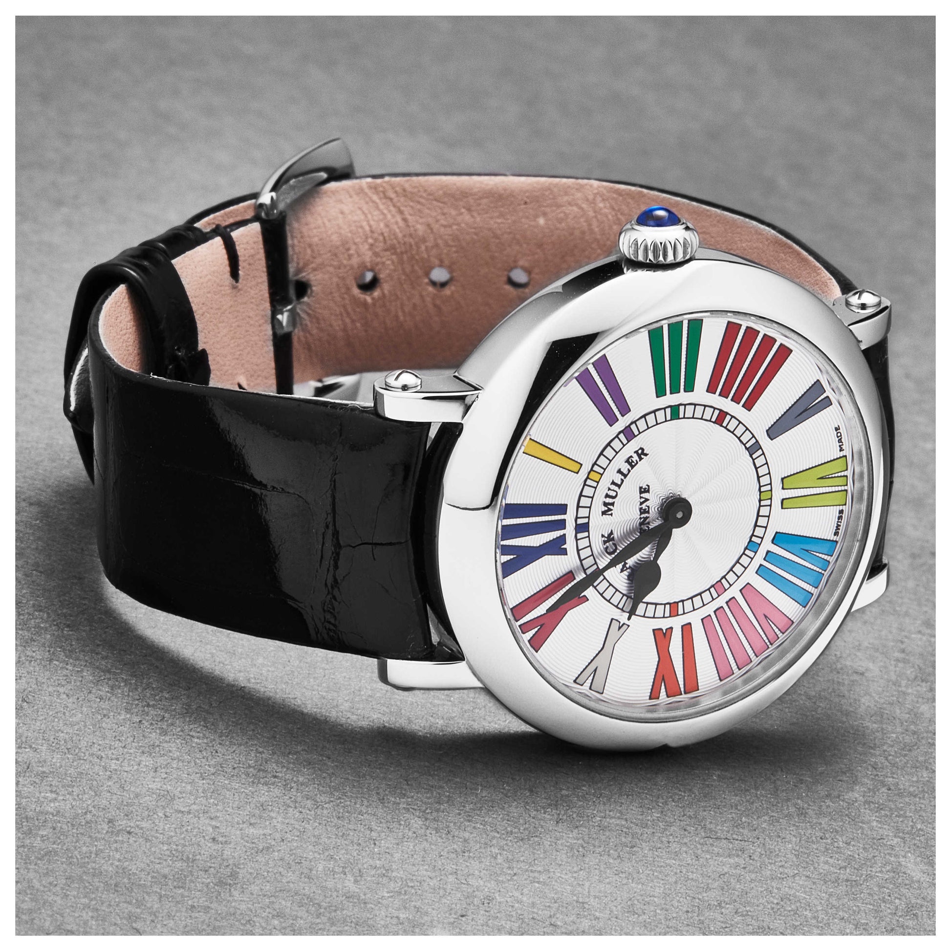 Franck Muller Round Women's Quartz Watch 8035QZCOLRACSIL - Image #5