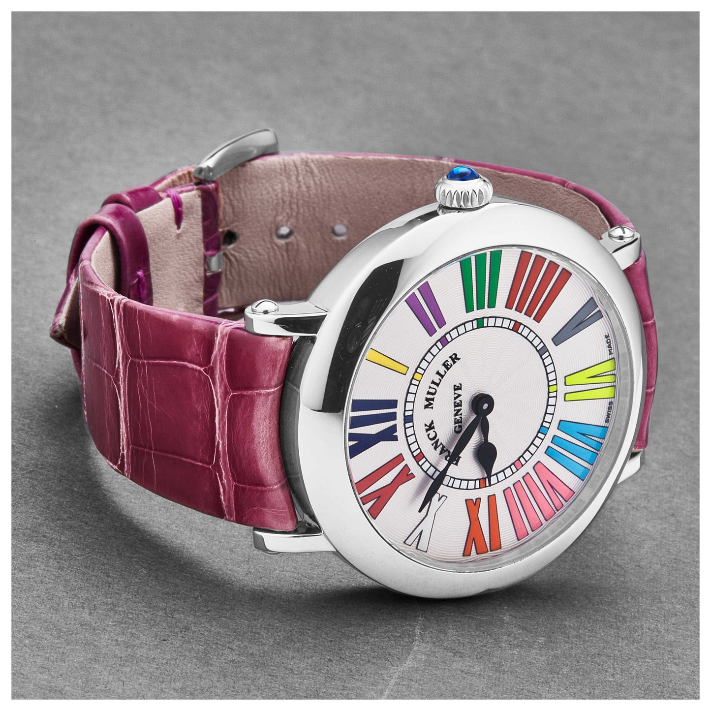 Franck Muller Round Women's Quartz Watch 8038QZCOLRELFSV - Image #2