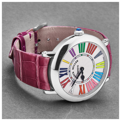 Franck Muller Round Women's Quartz Watch 8038QZCOLRELFSV - Image #2