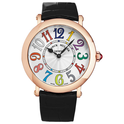 Front view of Franck Muller Round Women's Quartz Watch 8038QZCOLV5NSIL
