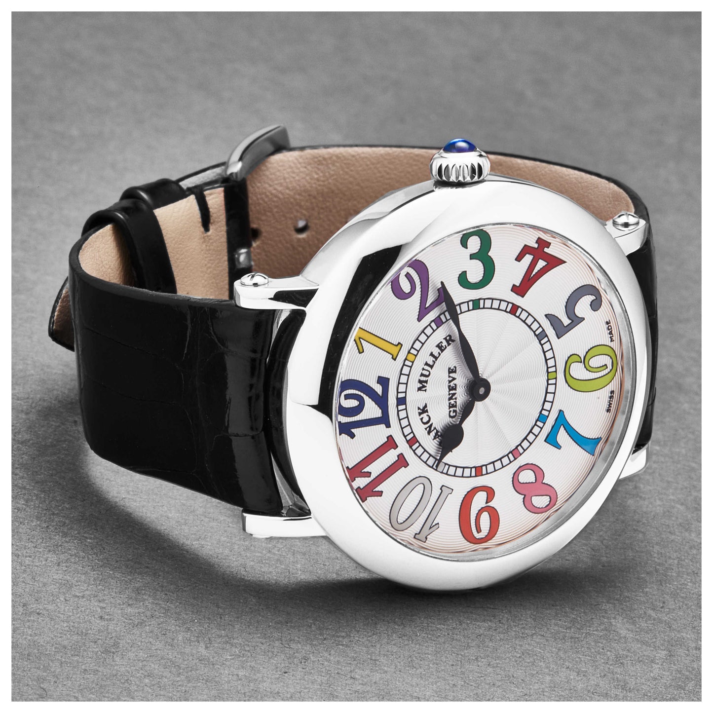 Franck Muller Round Women's Quartz Watch 8038QZCOLVACSIL - Image #5