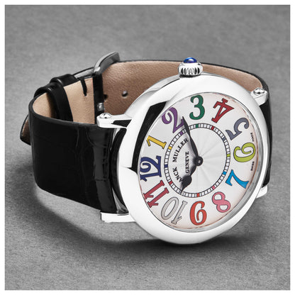Franck Muller Round Women's Quartz Watch 8038QZCOLVACSIL - Image #5
