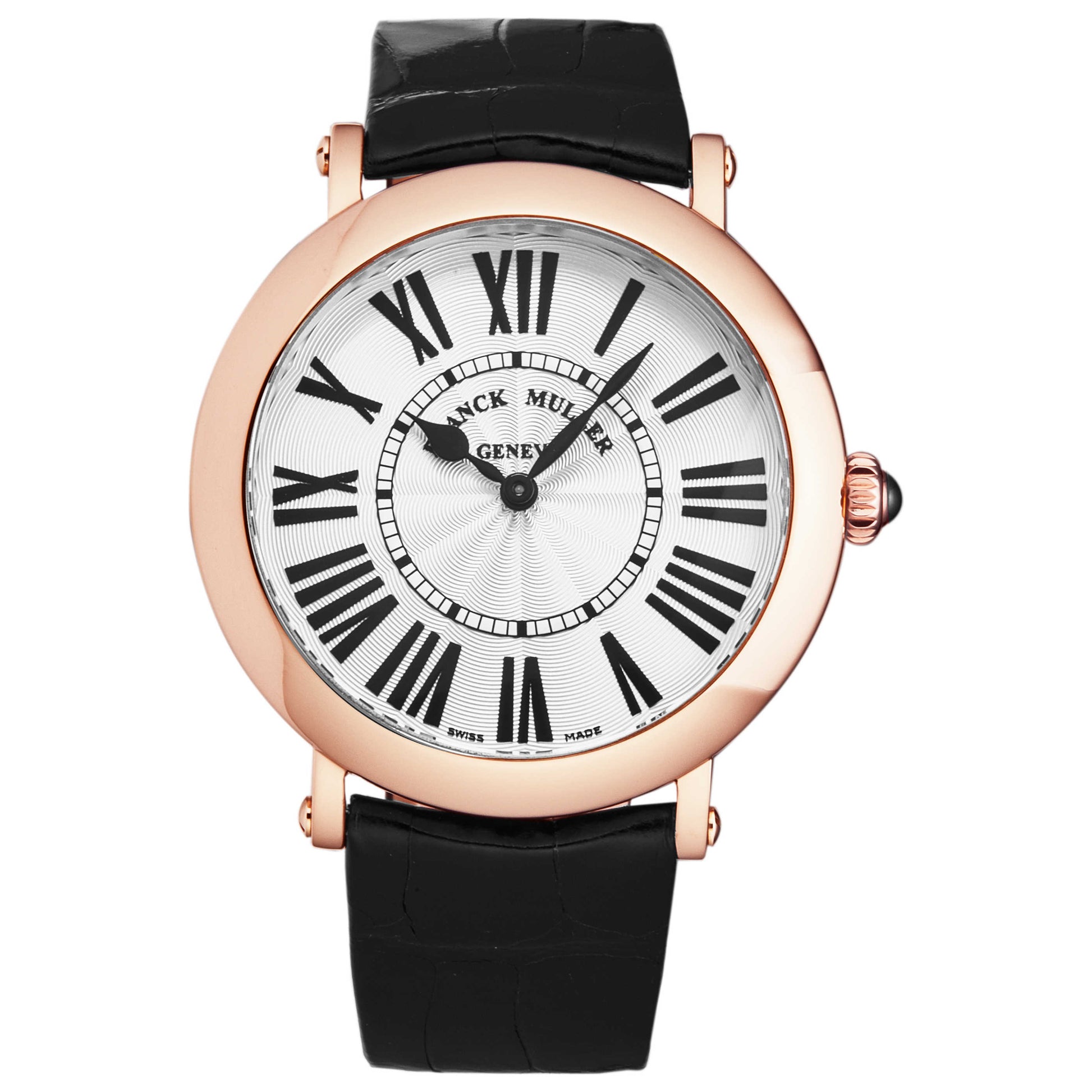 Front view of Franck Muller Round Women's Quartz Watch 8038QZR5NSIL