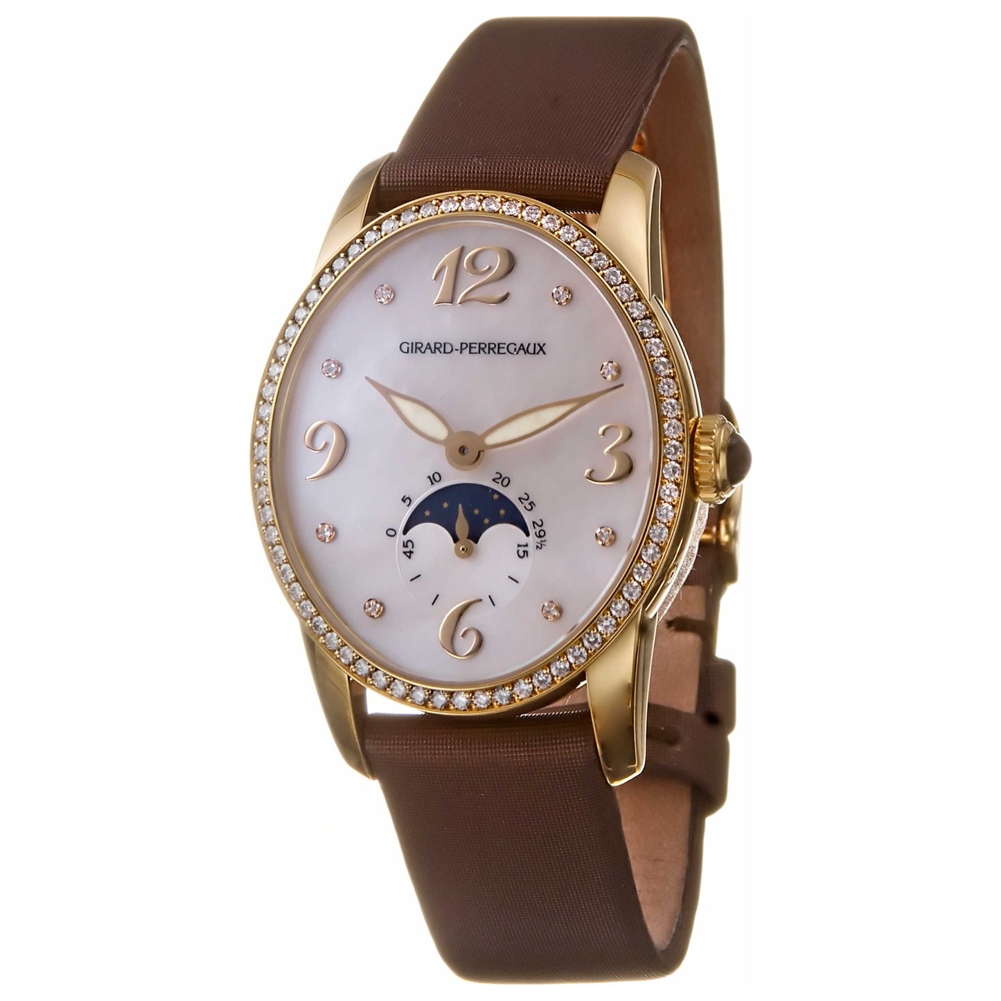 Front view of Girard-Perregaux Cat's Eye Women's Watch 80490D51A761-KKIA-DB