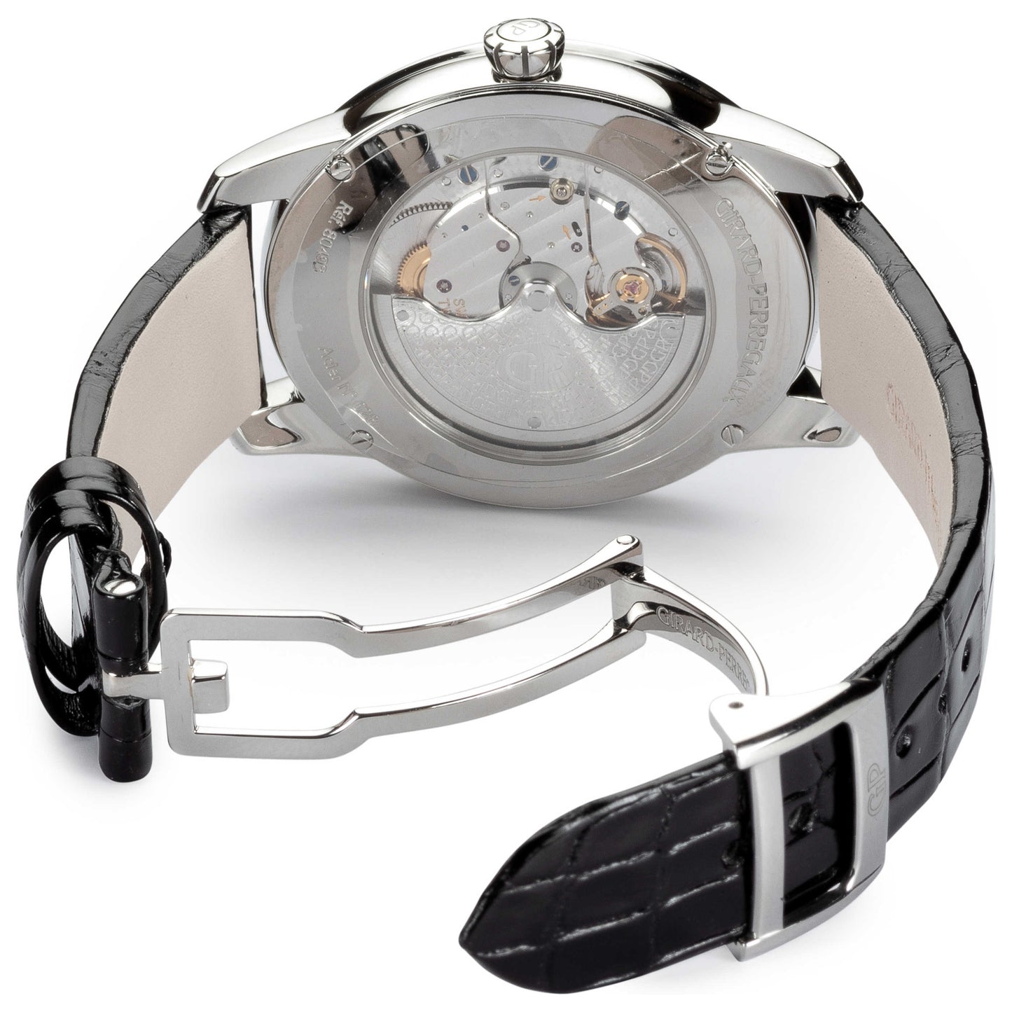 Back view of Girard-Perregaux Cat's Eye Women's Automatic Watch 80493D11A131-CK6A