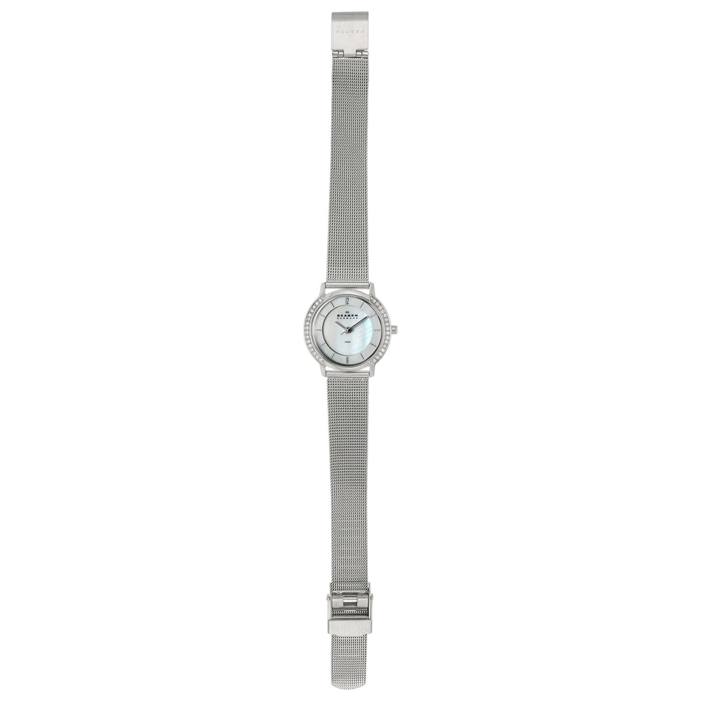 Skagen Mesh Women's Japanese Quartz (Battery-Powered) Watch 804SSS - Image #8