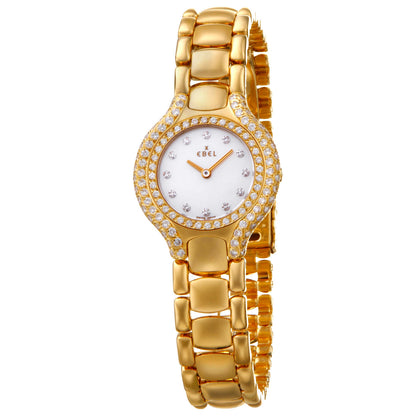 Front view of Ebel Beluga Women's Swiss Quartz (Battery-Powered) Watch 8066941-22950