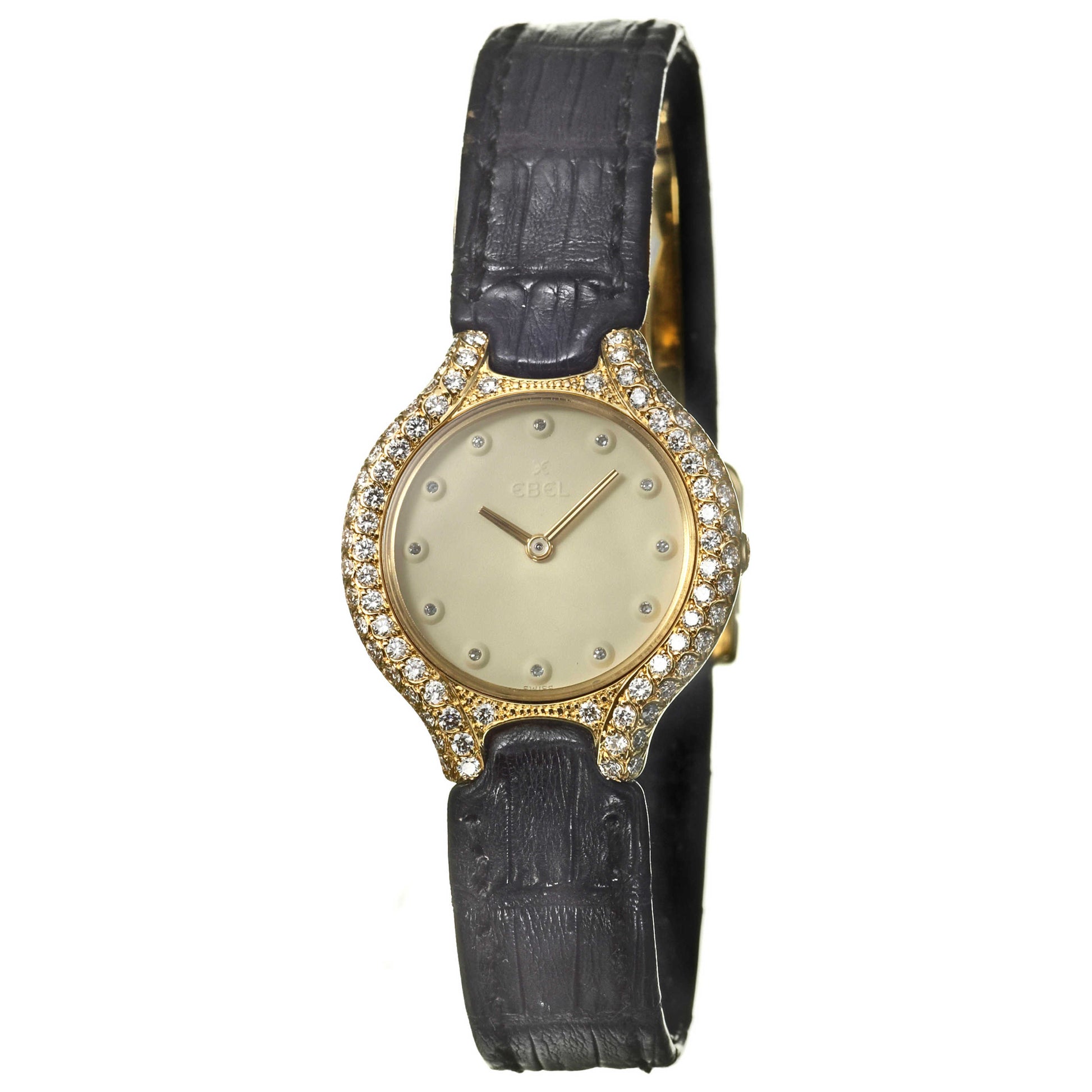Front view of Ebel Beluga Women's Swiss Quartz (Battery-Powered) Watch 8066969-1935106
