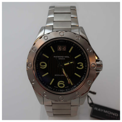 Front view of Raymond Weil RW Sport Men's Swiss Quartz (Battery-Powered) Watch 8100-ST-05207-SD