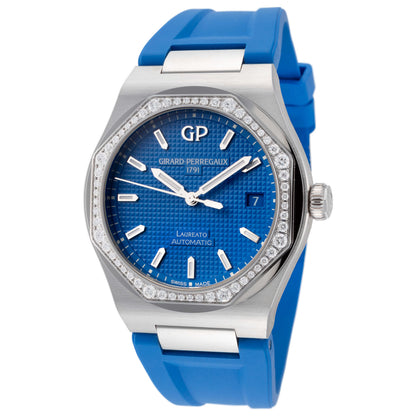 Front view of Girard-Perregaux Laureato Women's Automatic Watch 81005D11A1824FK4A