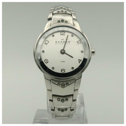 Front view of Skagen Glitz Women's Quartz Watch 812XSSXW-PO