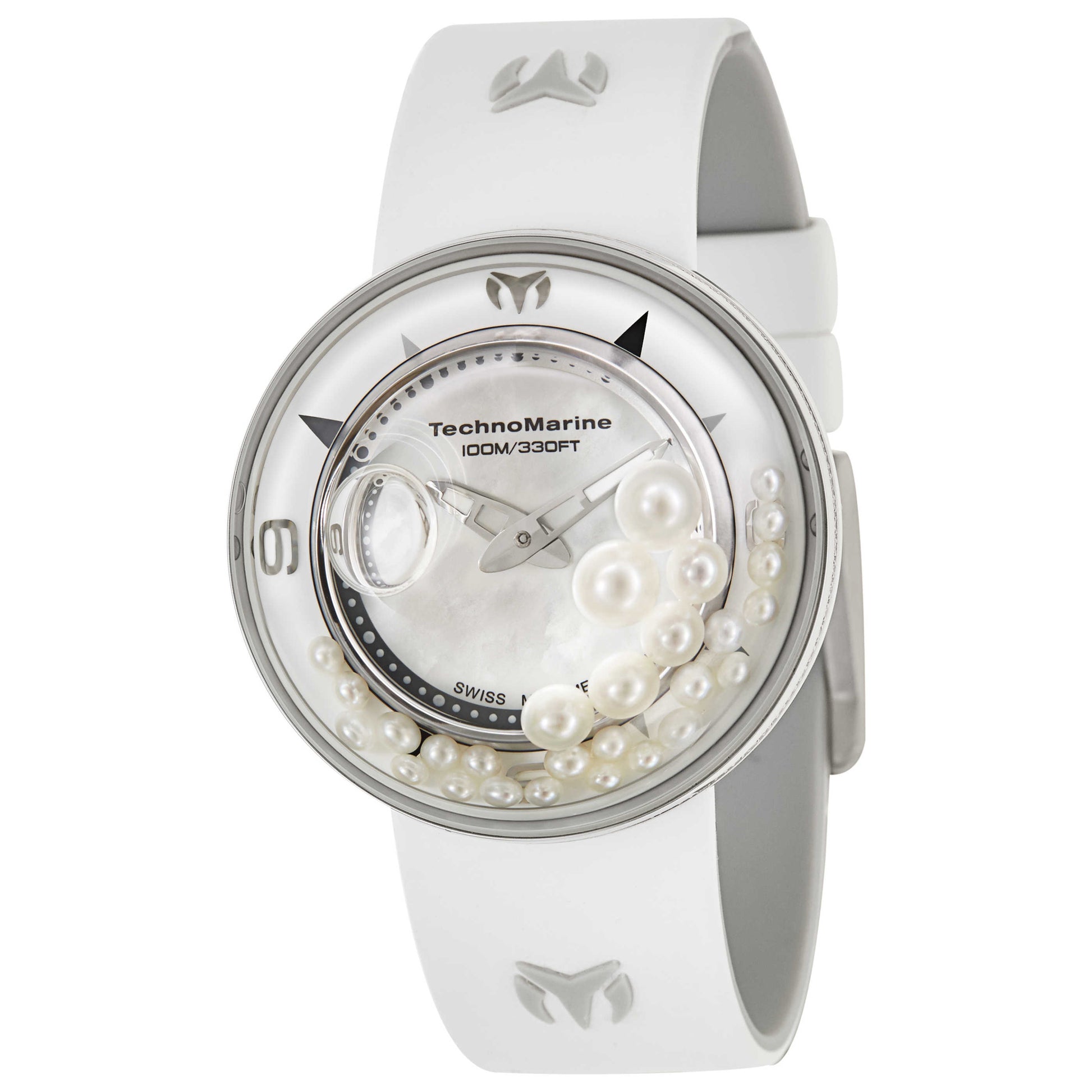 Front view of TechnoMarine Aquasphere Women's Swiss Quartz (Battery-Powered) Watch 813003