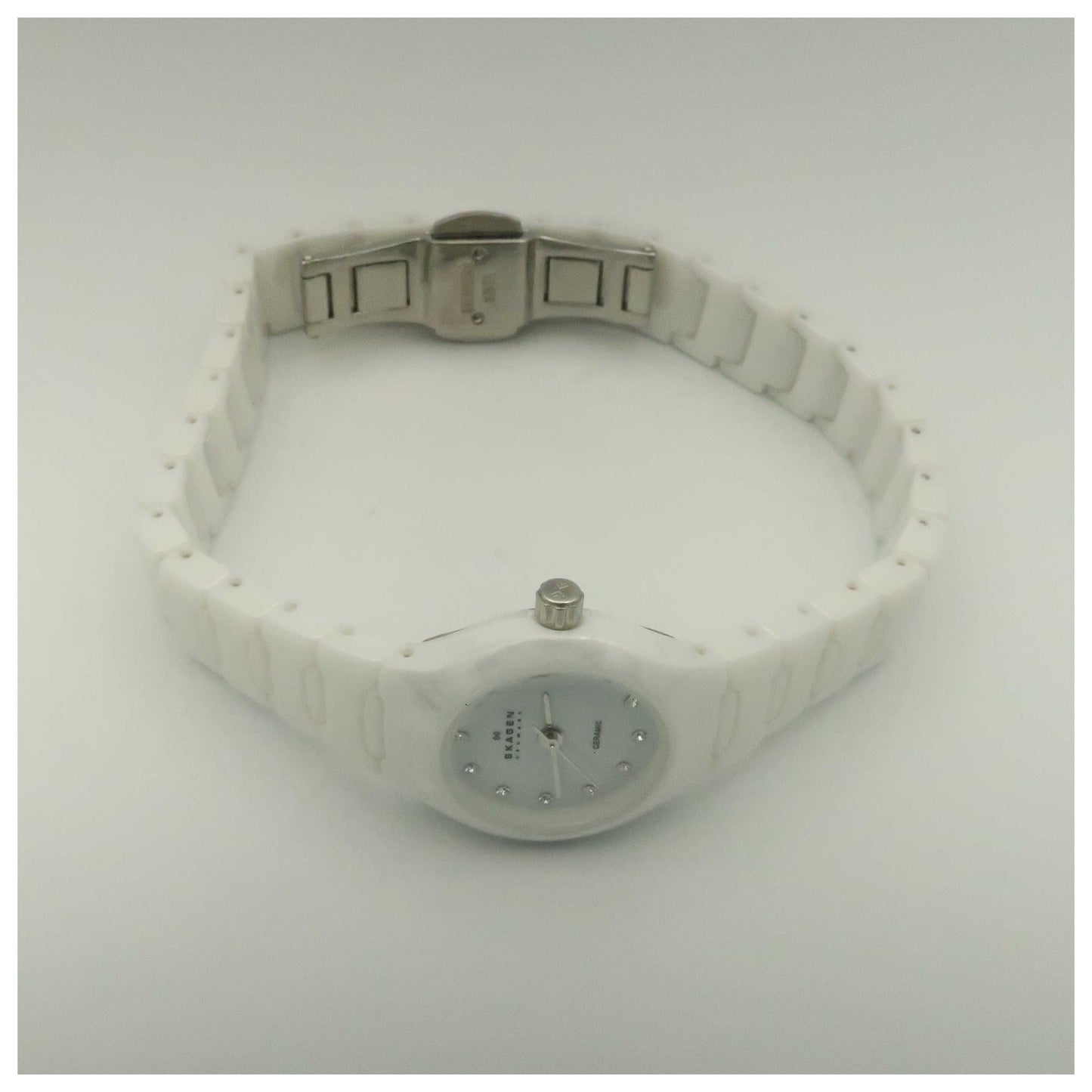 Skagen Ceramic Women's Japanese Quartz (Battery-Powered) Watch 816XSWXC1-SDV - Image #8