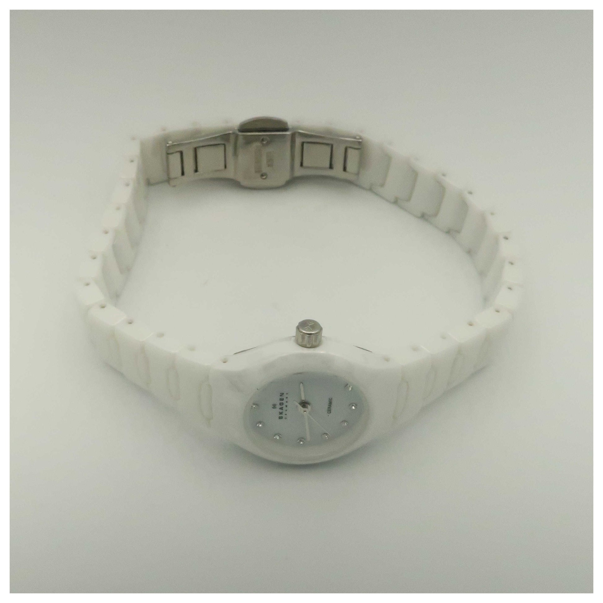Skagen Ceramic Women's Japanese Quartz (Battery-Powered) Watch 816XSWXC1-SDV - Image #8