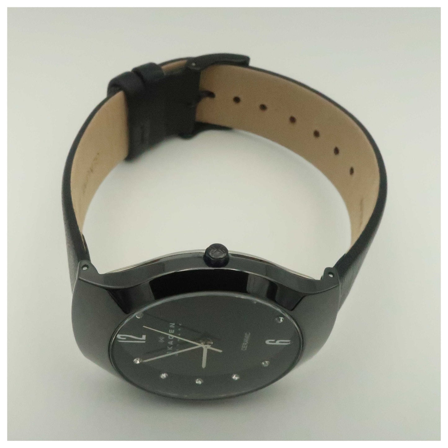 Skagen Ceramic Women's Japanese Quartz (Battery-Powered) Watch 817SBLBC-SD - Image #8