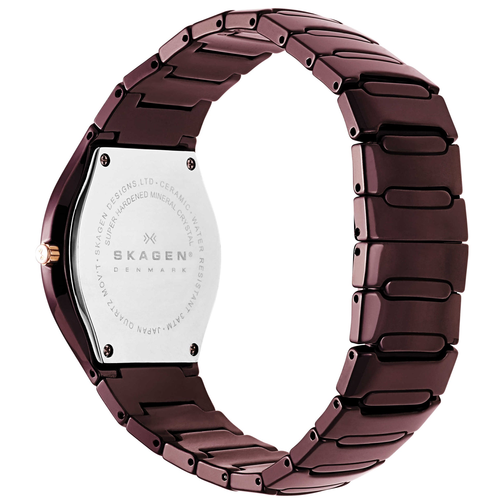 Skagen Ceramic Women's Japanese Quartz (Battery-Powered) Watch 817SDXCR - Image #2