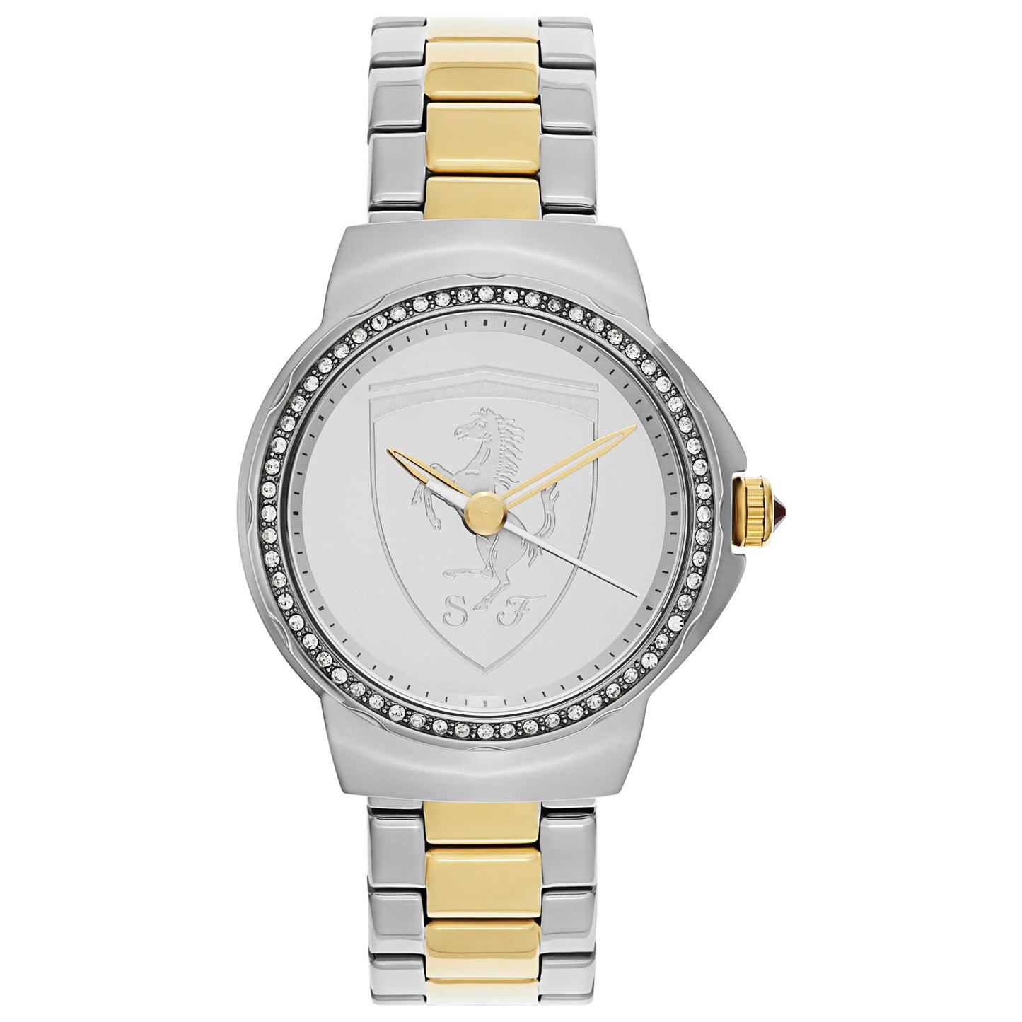 Front view of Ferrari Donna Women's Japanese Quartz (Battery-Powered) Watch 820014