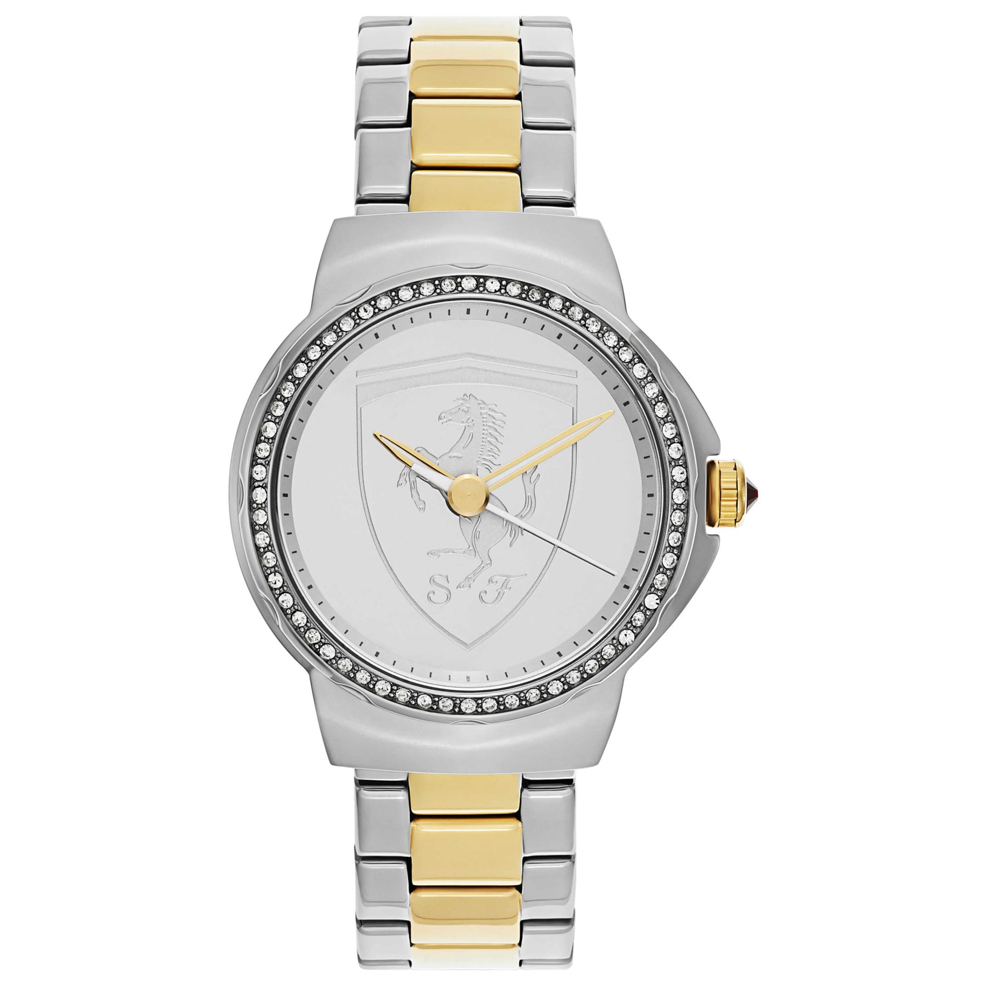 Front view of Ferrari Donna Women's Japanese Quartz (Battery-Powered) Watch 820014