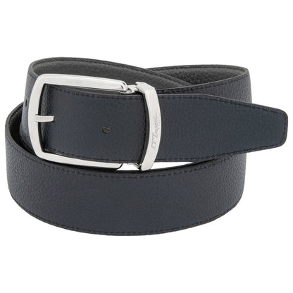 Front view of S.T. Dupont Line D Men's Belt 8210180