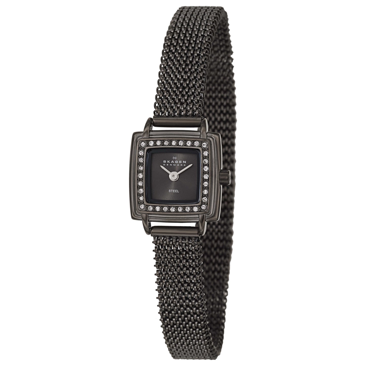 Front view of Skagen Mesh Women's Japanese Quartz (Battery-Powered) Watch 821XSMM1