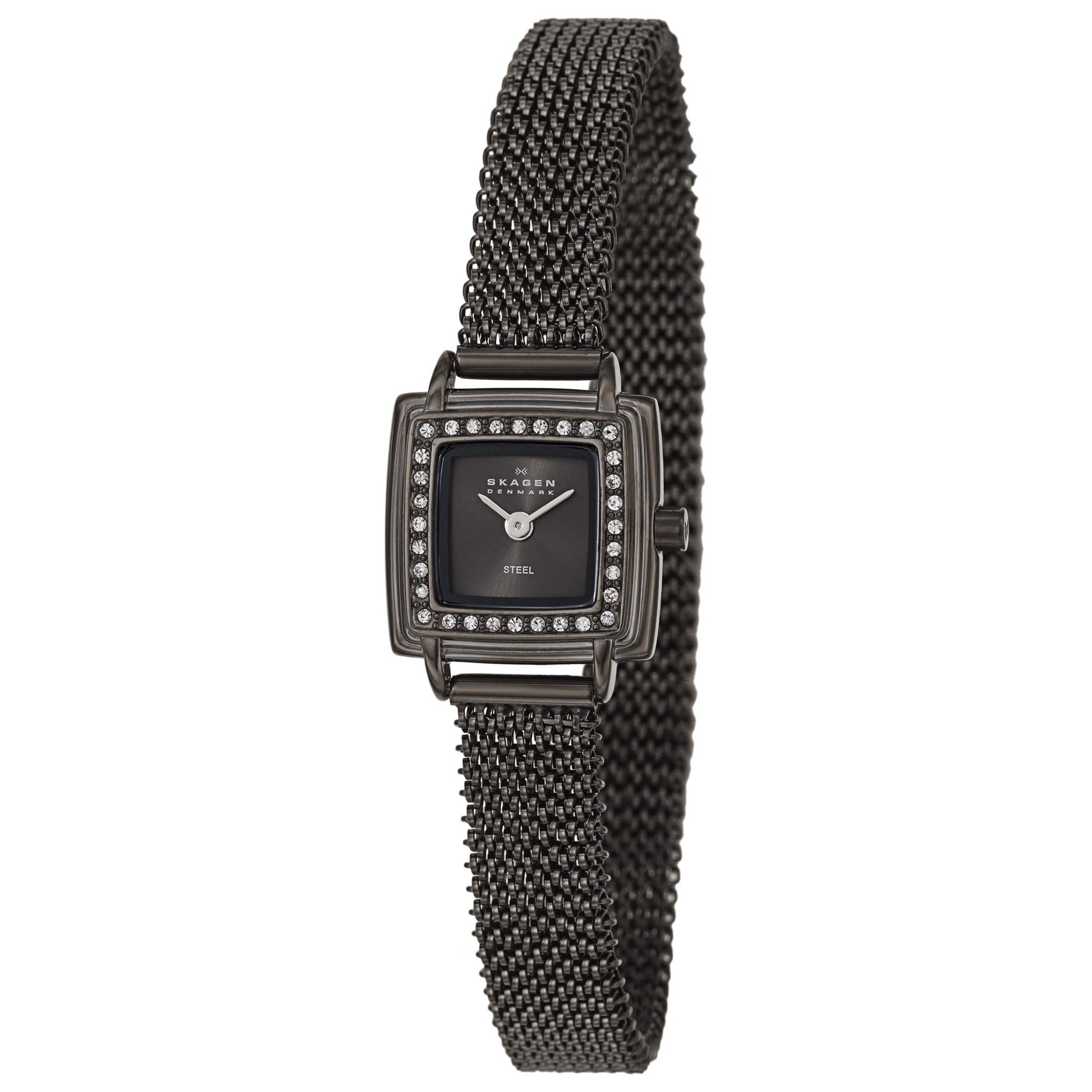 Front view of Skagen Mesh Women's Japanese Quartz (Battery-Powered) Watch 821XSMM1