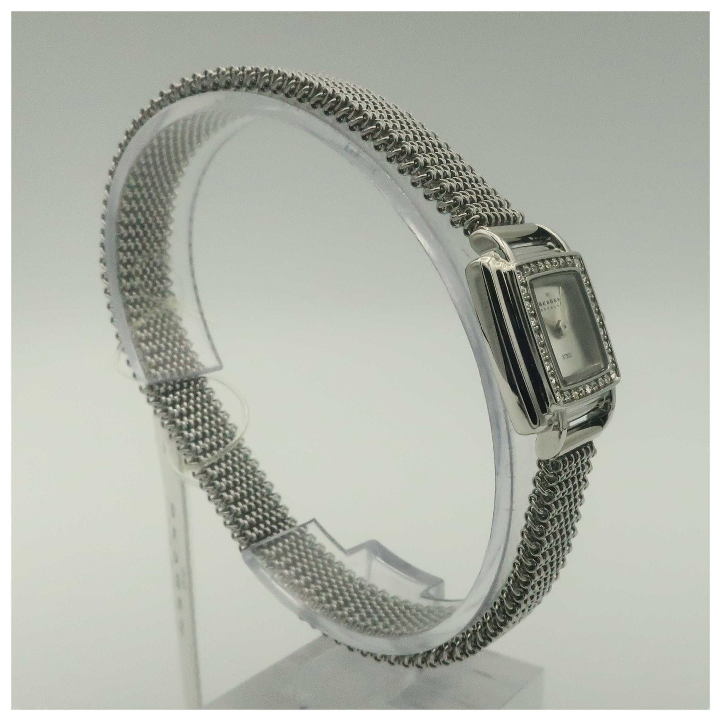Skagen Mesh Women's Japanese Quartz (Battery-Powered) Watch 821XSSS1-PO - Image #3