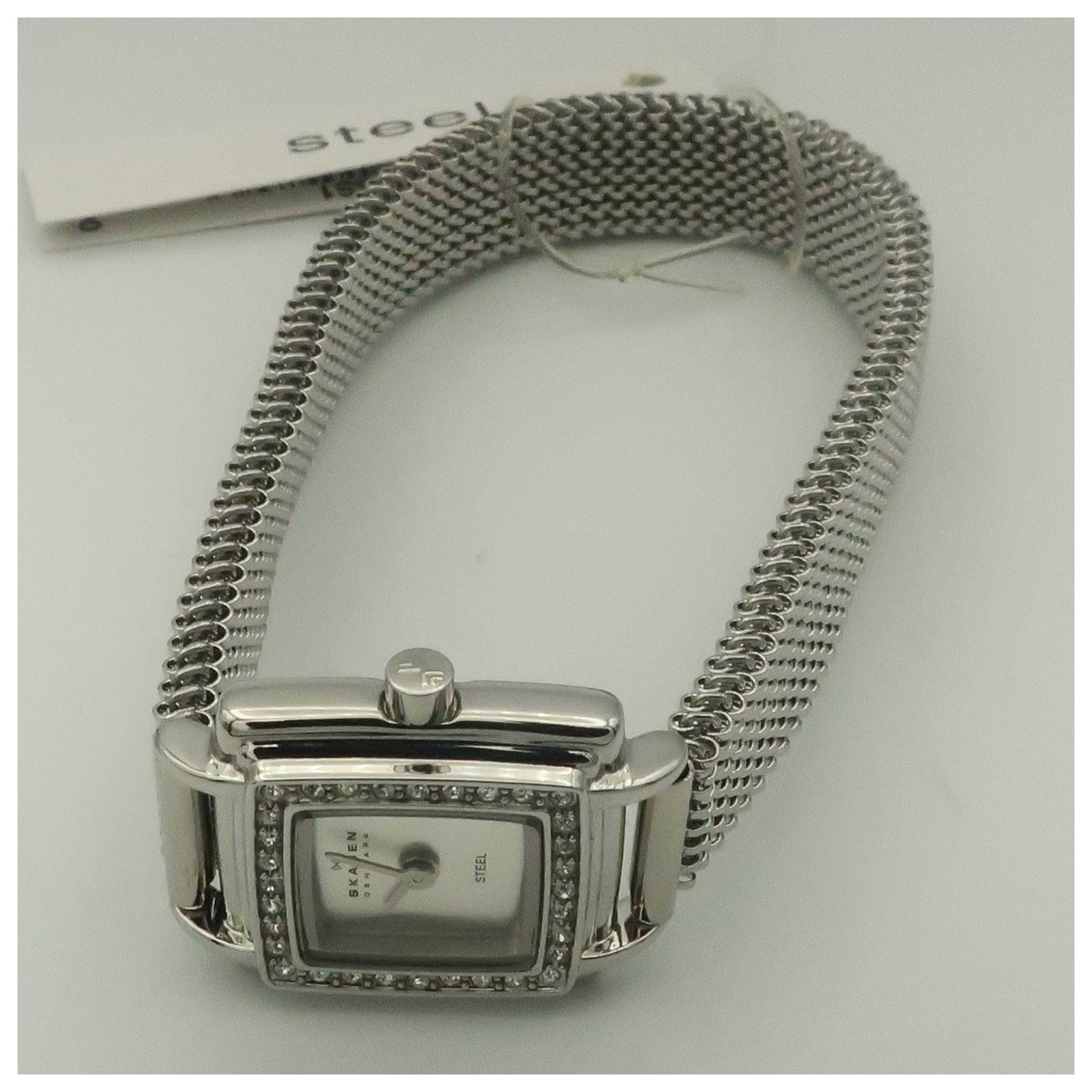 Skagen Mesh Women's Japanese Quartz (Battery-Powered) Watch 821XSSS1-PO - Image #8