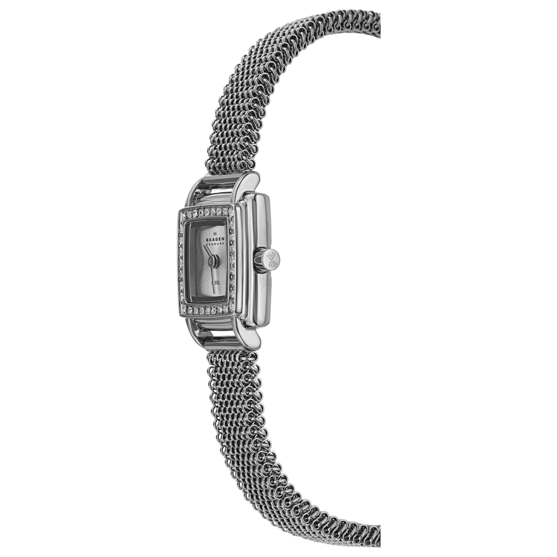 Skagen Mesh Women's Japanese Quartz (Battery-Powered) Watch 821XSSS1 - Image #4