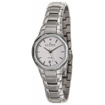 Front view of Skagen Black Label Women's Swiss Quartz (Battery-Powered) Watch 822SSXS