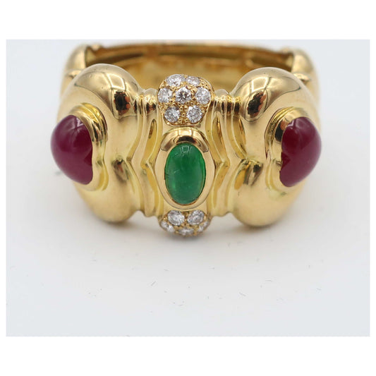 Front view of Chopard Jewelry Classique Women's Ring 825924-0001-SD