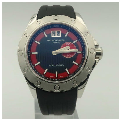 Front view of Raymond Weil RW Sport Men's Swiss Quartz (Battery-Powered) Watch 8300-SR1-20041-SD