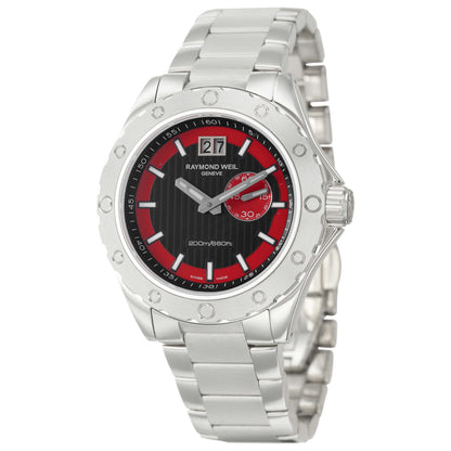 Front view of Raymond Weil RW Sport Men's Swiss Quartz (Battery-Powered) Watch 8300-ST-20041