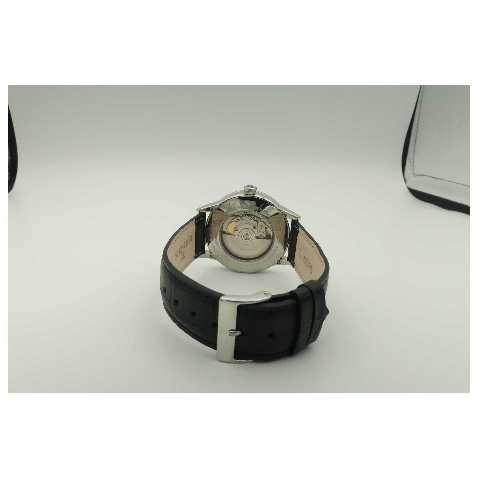 Edox Les Vauberts Men's Automatic Watch 83007-3-NIN-SDV - Image #2
