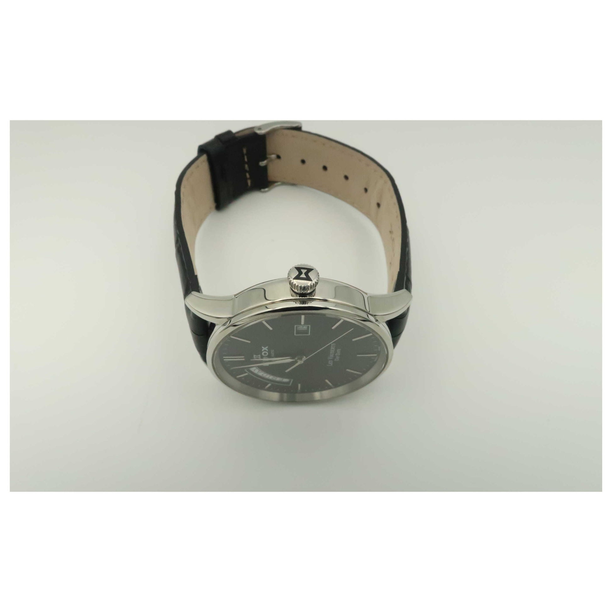 Edox Les Vauberts Men's Automatic Watch 83007-3-NIN-SDV - Image #8
