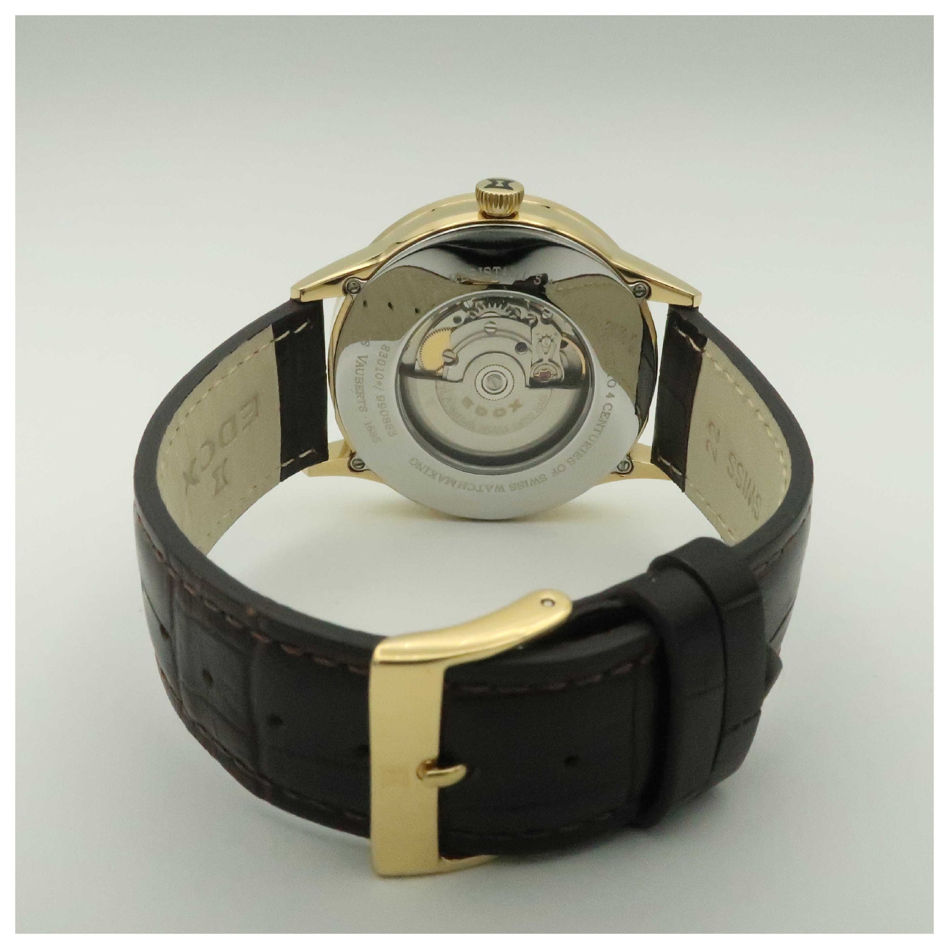 Edox Les Vauberts Men's Automatic Watch 83010-37J-AR-SDV - Image #2