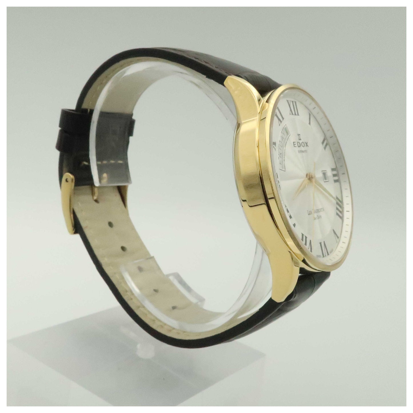 Edox Les Vauberts Men's Automatic Watch 83010-37J-AR-SDV - Image #3