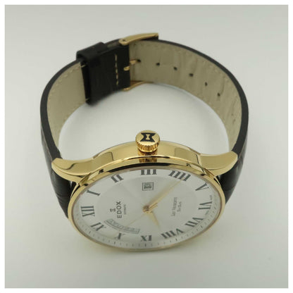 Edox Les Vauberts Men's Automatic Watch 83010-37J-AR-SDV - Image #8